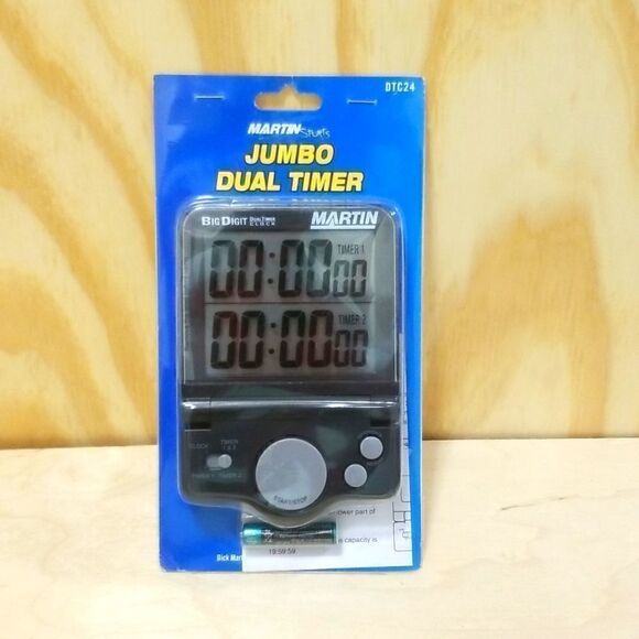 DUEL TIMER CLOCK   - Picture 1 of 5